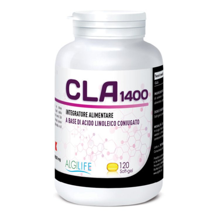 Algilife Cla 1400 Integratore Alimentare Di Acido Linoleico Coniugato 120 Soft Gel