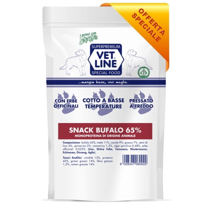 VET LINE SNACK BUFALO 80G