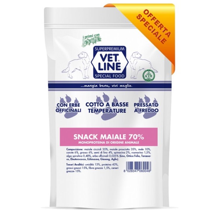 VET LINE SNACK MAIALE 80G