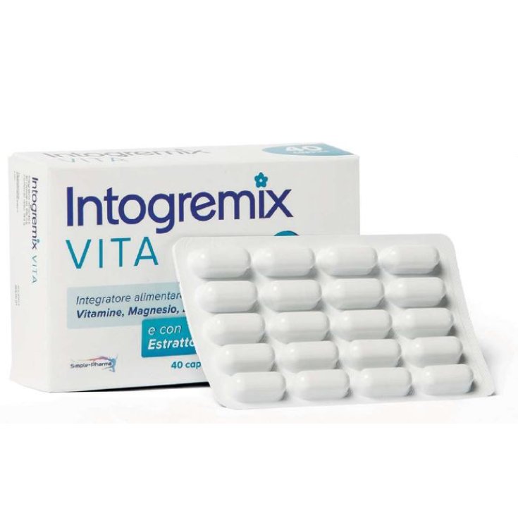 Simple-Pharma Intogremix Vita Integratore Alimentare 40 Capsule
