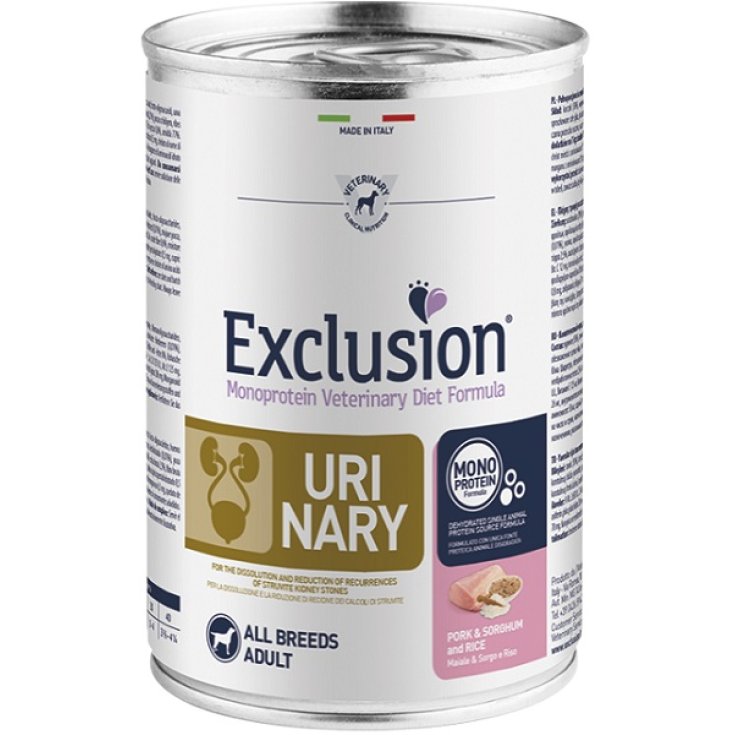 Diet Urinary Adult All Breeds con Maiale, Sorgo e Riso - 200GR