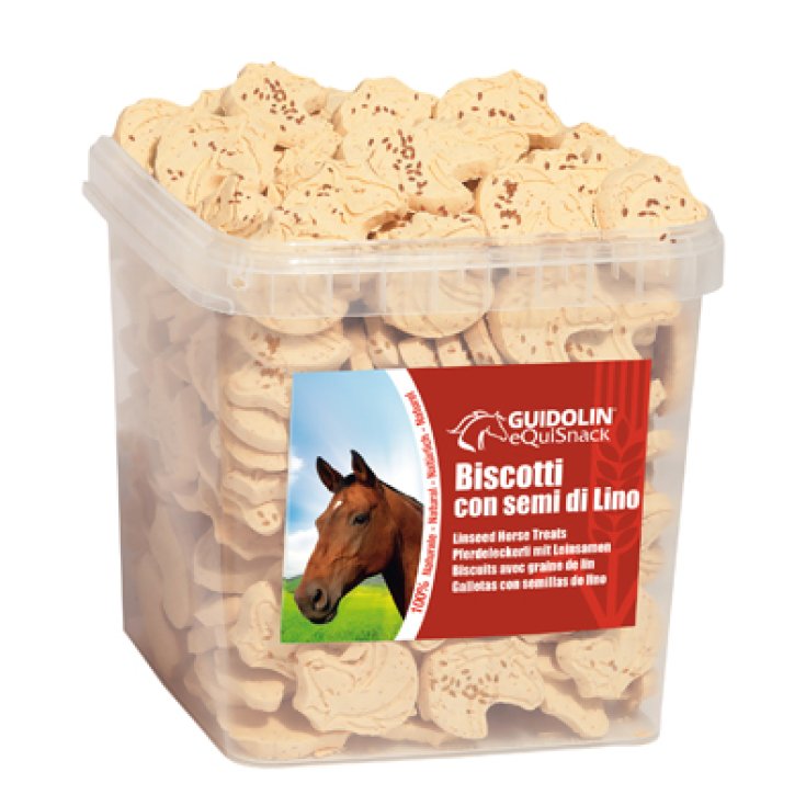 Guidolin Gianni Equisnack Biscotti Lino per Cavalli, 2.5kg