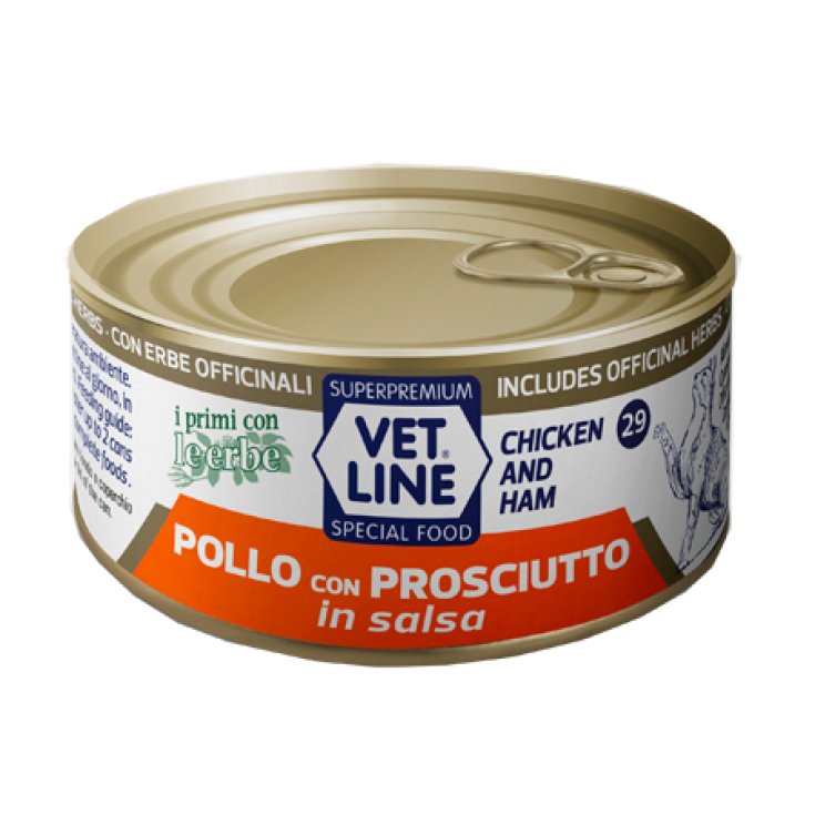 VET LINE GATTO POLLO/PRO SALSA