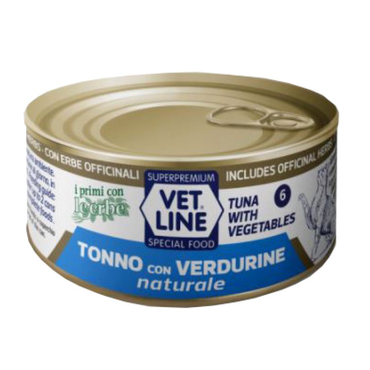 VET LINE GATTO TONNO+VERD 70G