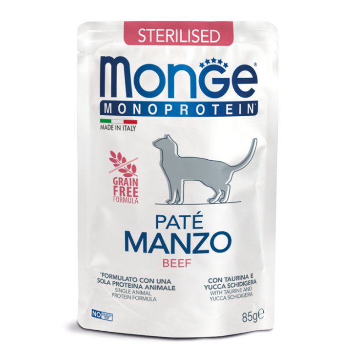 Natural Superpremium Monoprotein Sterilised Manzo - 85GR