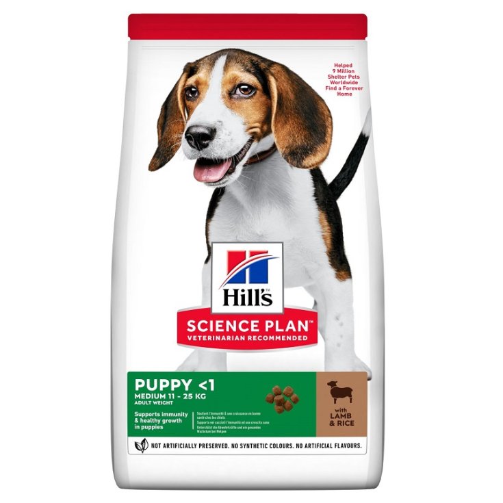 Science Plan Medium Puppy con Agnello e Riso - 800GR