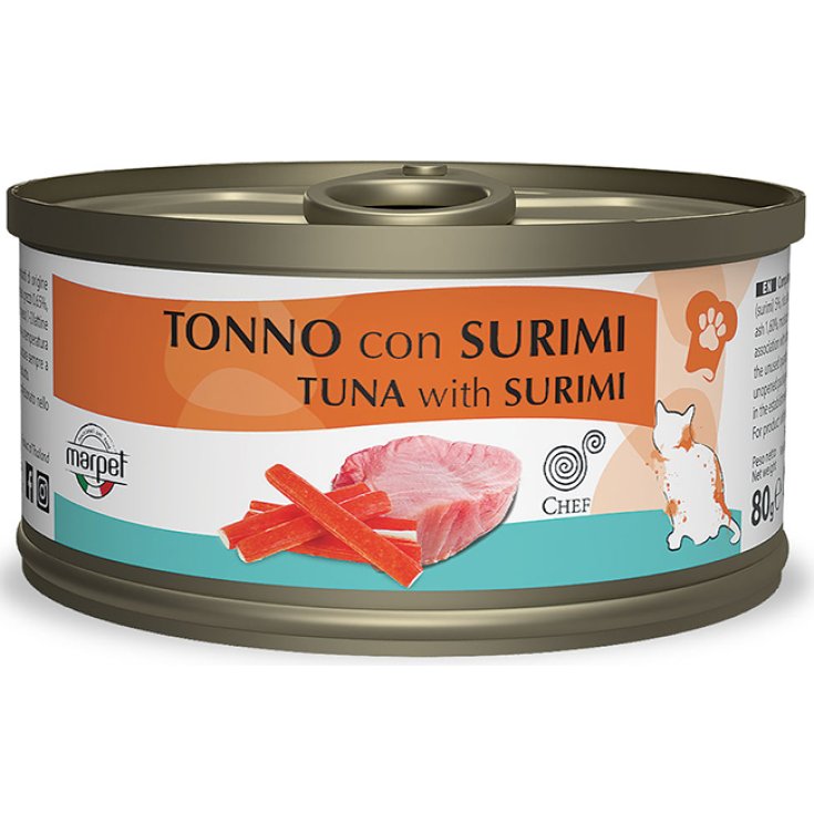 Aequilibriavet Chef Tonno con Surimi - 80GR
