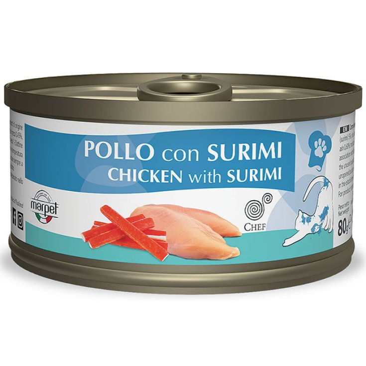 Aequilibriavet Chef Pollo con Surimi - 80GR