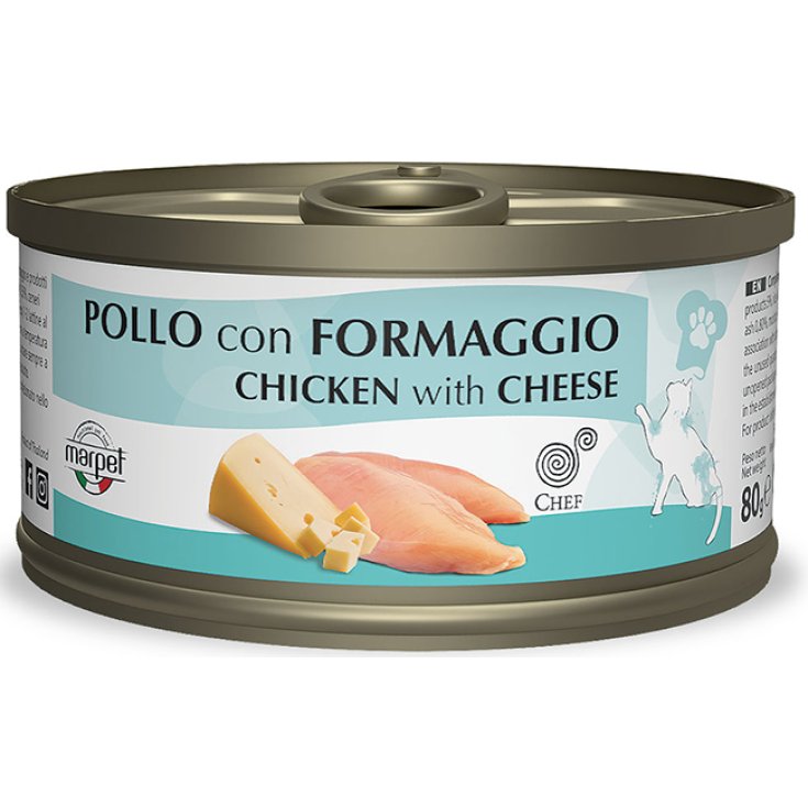 Aequilibriavet Chef Pollo con Formaggio - 80GR