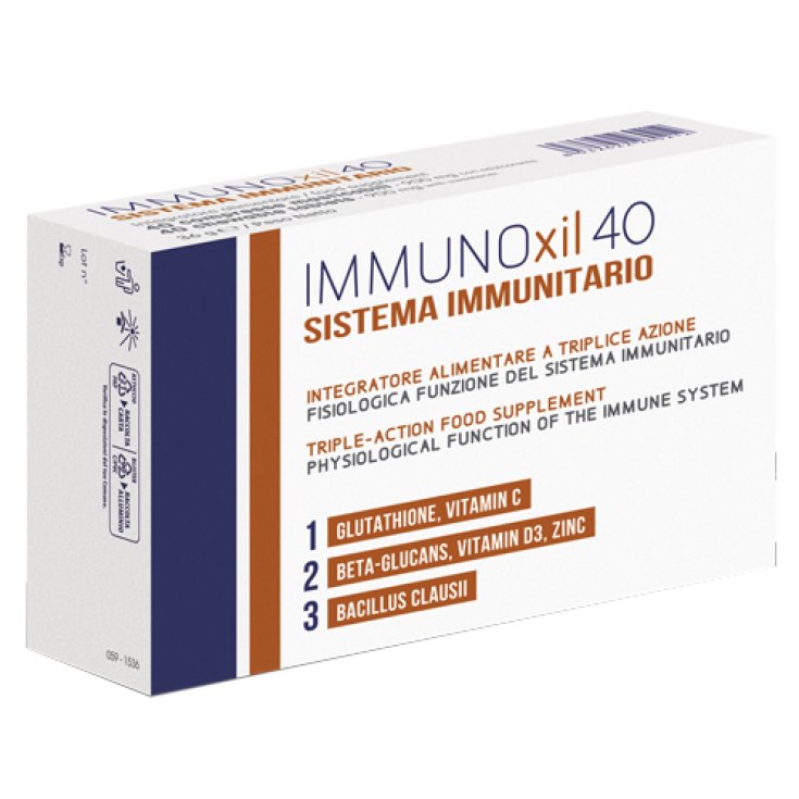 IMMUNOxil 40&nbsp;SISTEMA IMMUNITARIO 40 Compresse