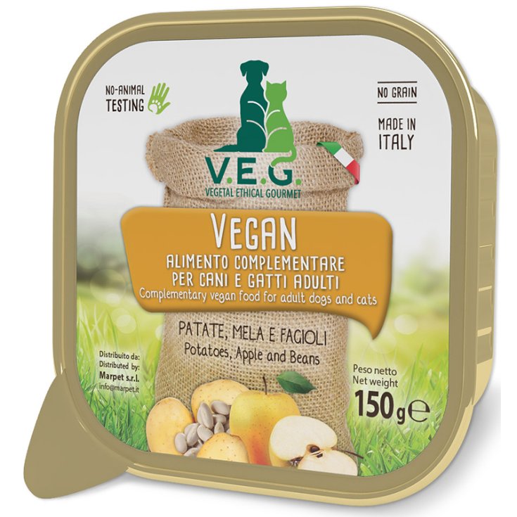 Vegan Dog con Patate, Mela e Fagioli - 150GR