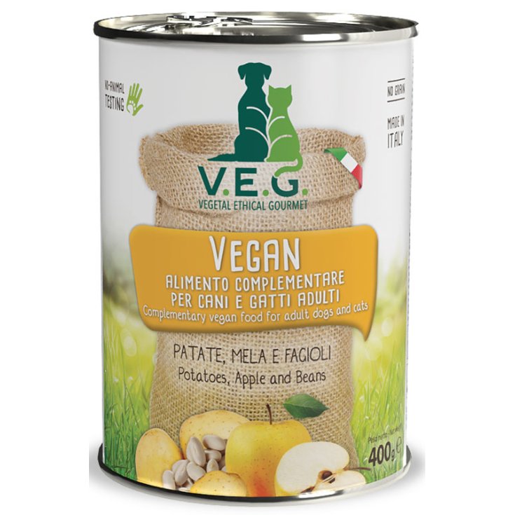 Vegan Dog con Patate, Mela e Fagioli - 400GR