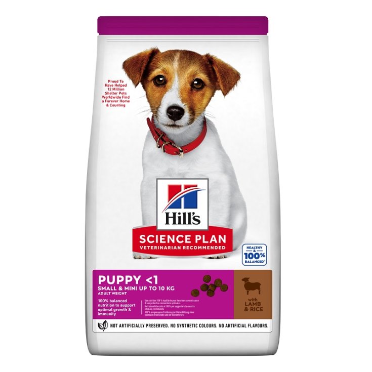 Science Plan Small & Mini Puppy con Agnello con Riso - 1,50KG