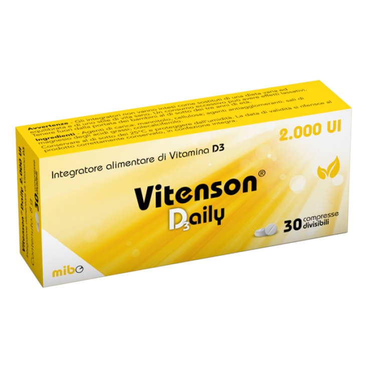 Vitenson Daily D3 2000UI Mibe Pharma 30 Compresse
