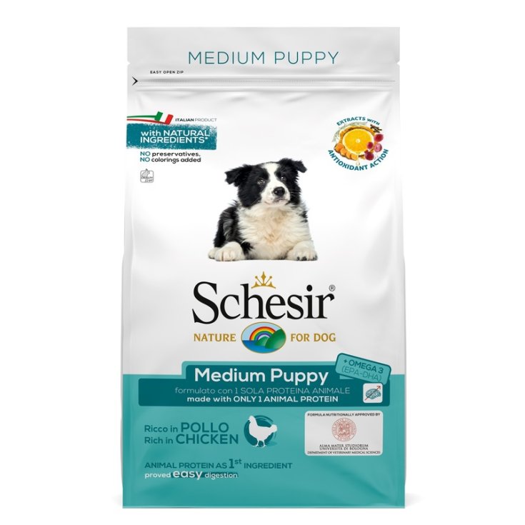 SCHESIR DRY M PUPPY POLLO 3KG