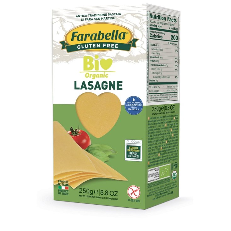 FARABELLA LASAGNA BIO 250G