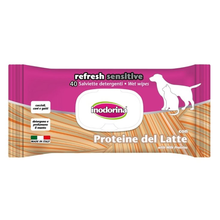 Salviette Refresh Sensitive alle Proteine del Latte - Salviette