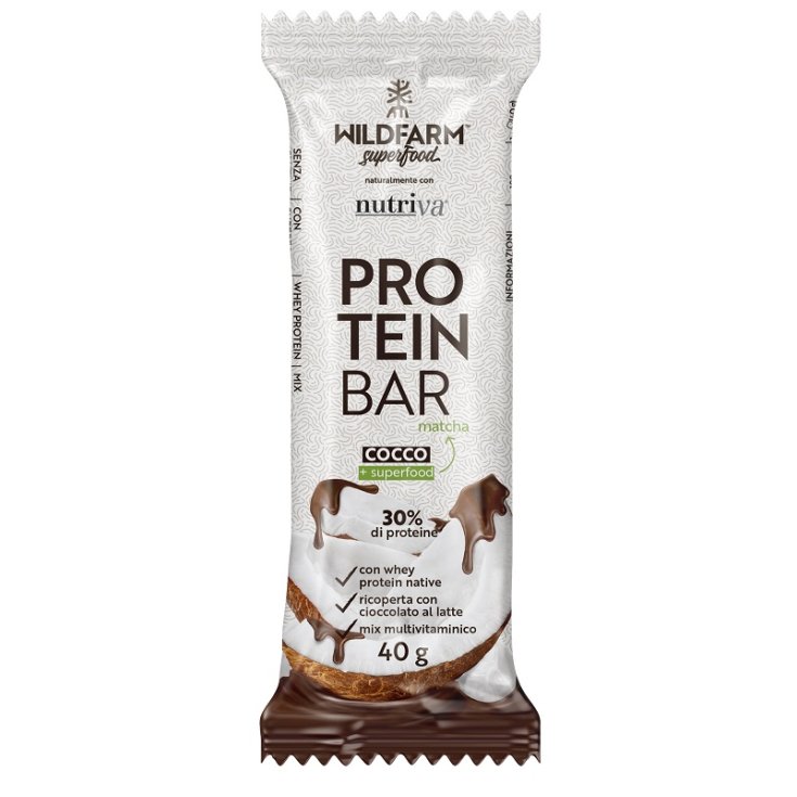 Protein Bar Cioccolato Al Latte Wild Farm 12 Pezzi