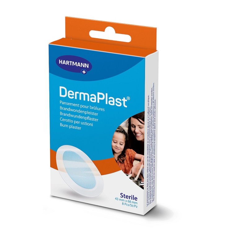 Cerotti Ustioni Dermaplast 8 Pezzi