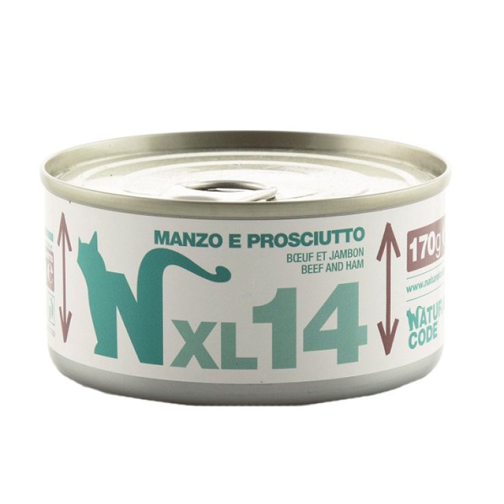 XL 14 con Manzo e Prosciutto - 170GR