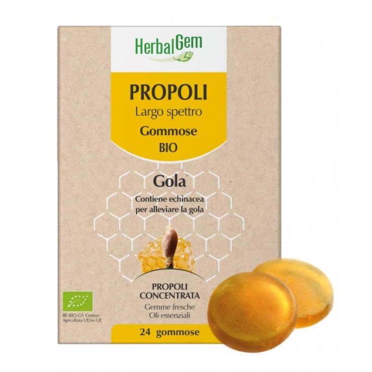 PROPOLI Gommose Bio HerbalGem 24 Gommose