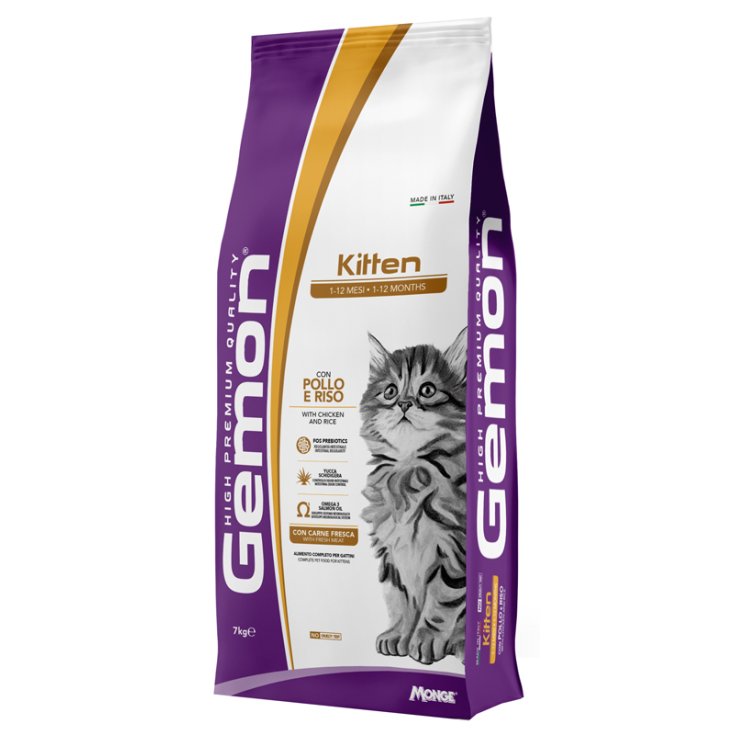 GEMON KITTEN POLLO RISO 7KG