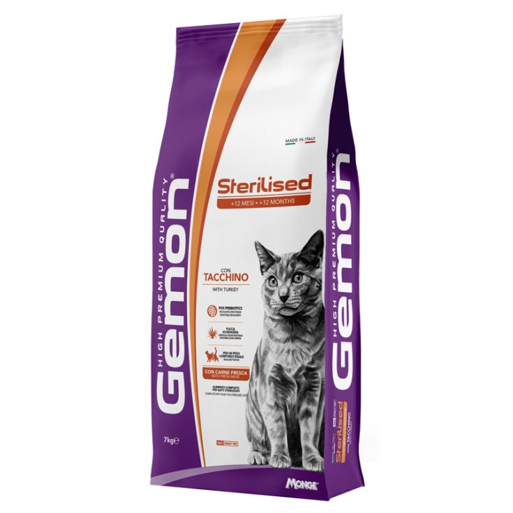 GEMON STERILIZED TACCHINO 7KG