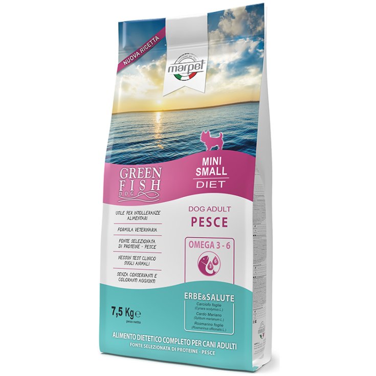 GREENFISH DOG MINI PESCE 7,5KG