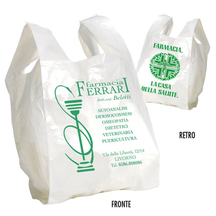 CEF Buste Biodegradabili 22+6+6X40 Pharma Bag