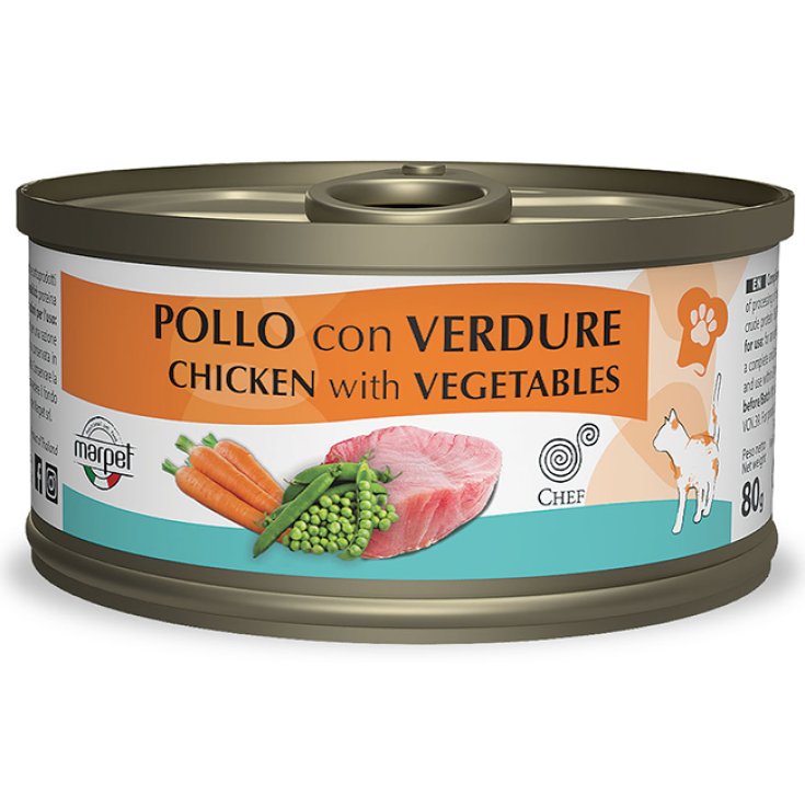 Aequilibriavet Chef Pollo con Verdure - 80GR