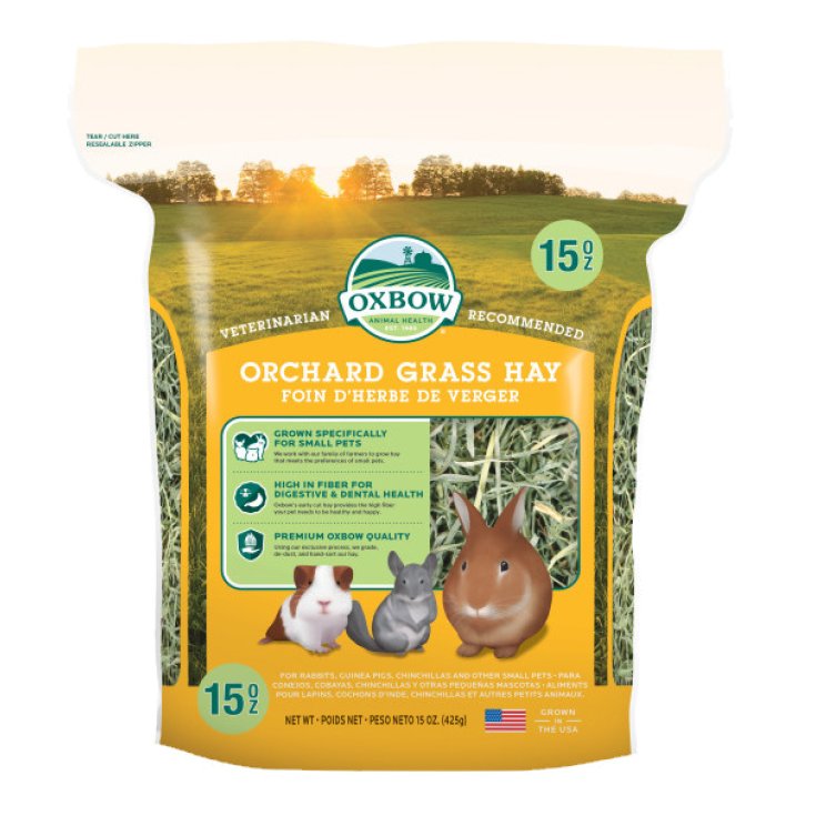 Orchard Grass Hay&nbsp;Oxbow 425g