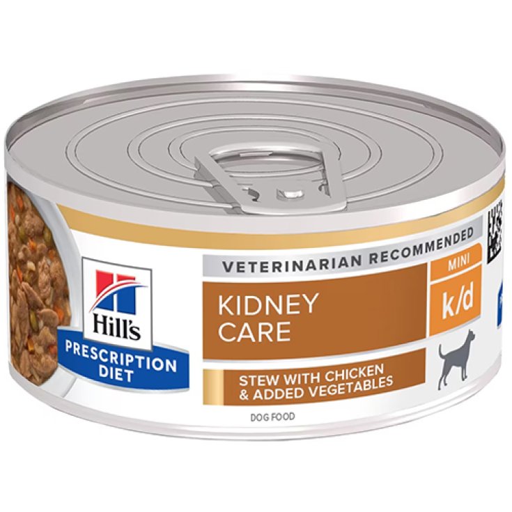 Prescription Diet Canine Mini k/d Kidney Care Spezzatino con pollo e verdure - 156GR