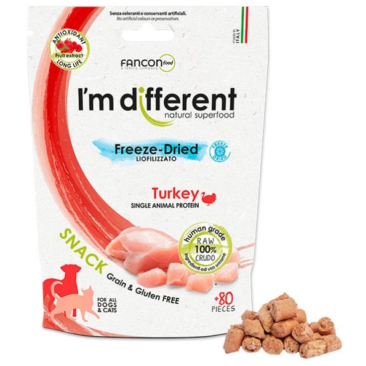 I'M DIFFERENT SNACK TURKEY 40G