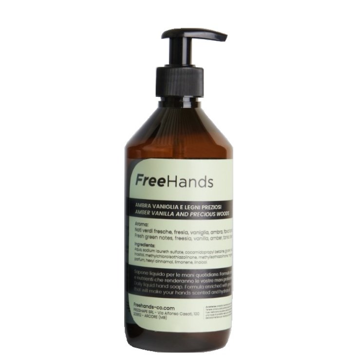 Sapone Liquido Mani Ambra FreeHands 500ml