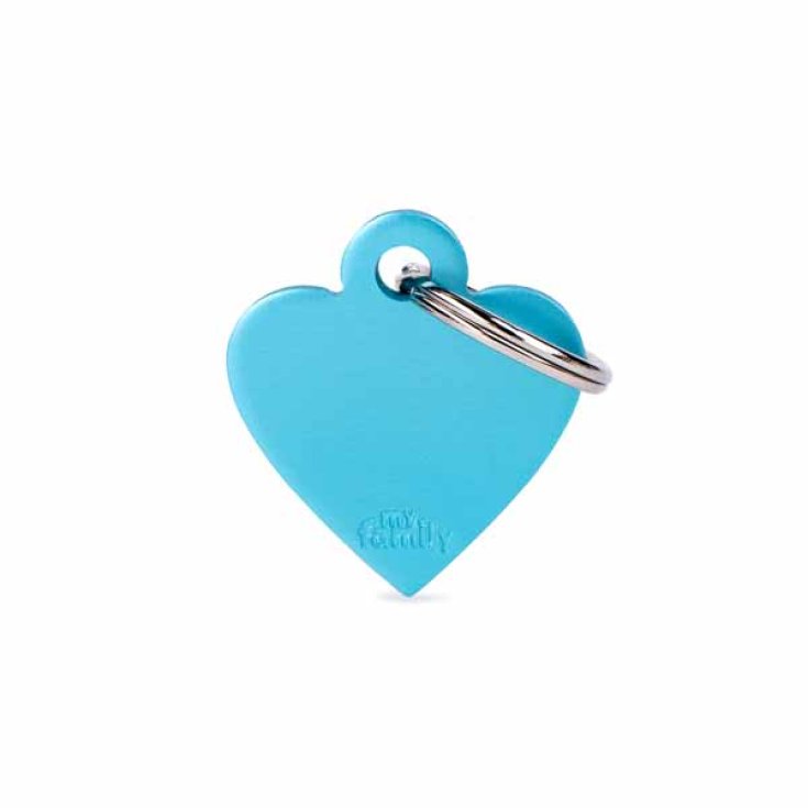 SMALL HEART AL LIGHT BLUE