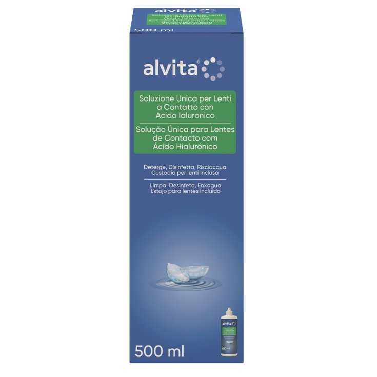 Soluzione Unica Lenti A Contatto Alvita® 500ml