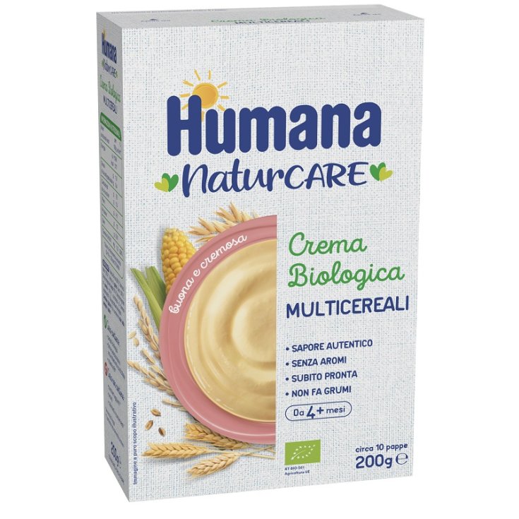 Crema Multicereali Humana NaturCARE 200g