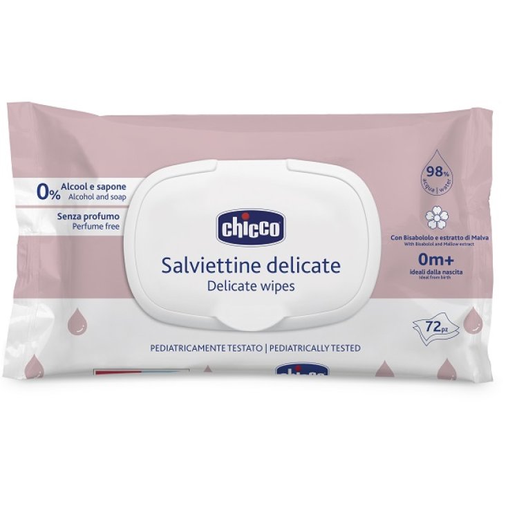 Salviettine Delicate CHICCO 72 Pezzi