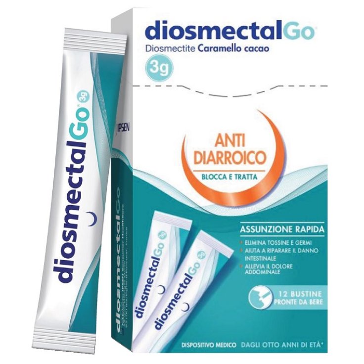 diosmectalGo Caramello Cacao 12 Stick