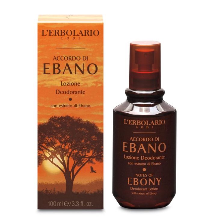 Lozione Deodorante Accordo di Ebano L'Erbolario 100ml