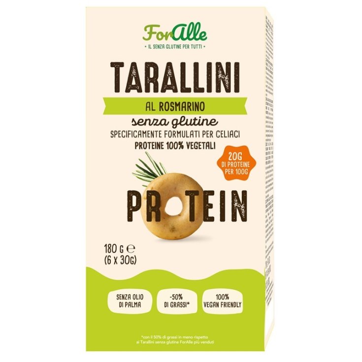 Tarallini Protein al Rosmarino ForAlle 180g