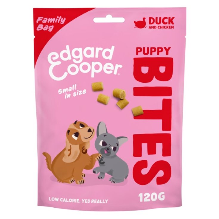 E&C DOG E PUP BITE DUCK S 120G