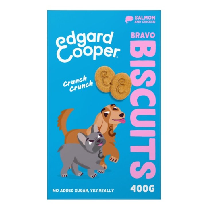 E&C DOG E AD BISCUIT SALM 400G