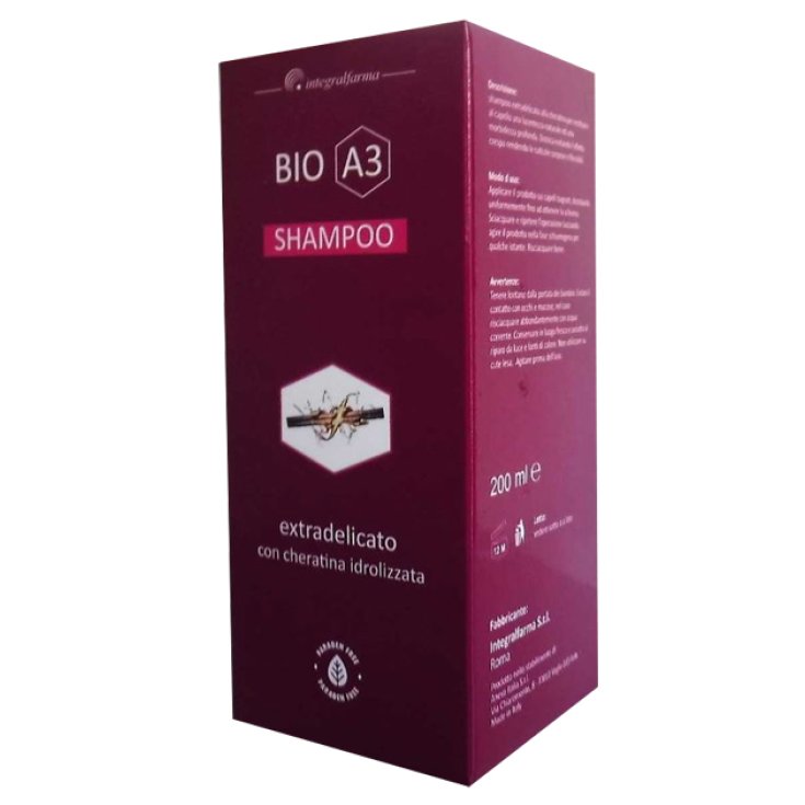 BIO A3 Shampoo Extradelicato  Integralfarma