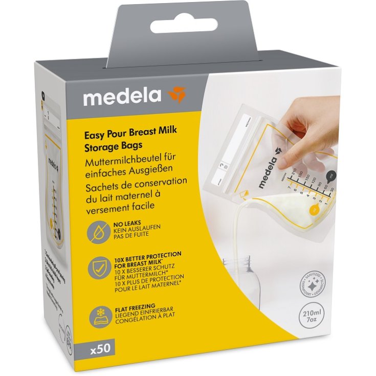 Buste di Conservazione Latte Materno Medela 50 Pezzi