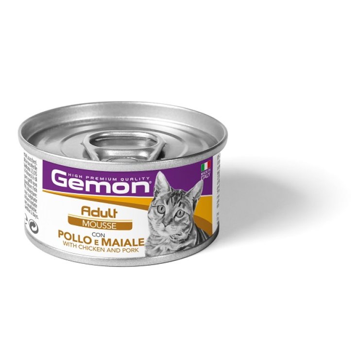 GEMON MOUSSE ADULT POLLO&MAIAL