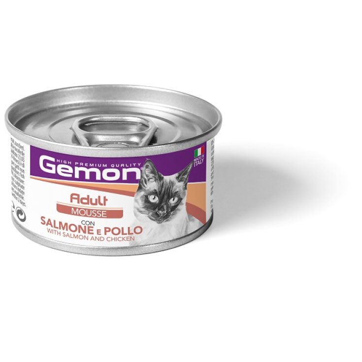 GEMON MOUSSE ADULT SALM&POLLO