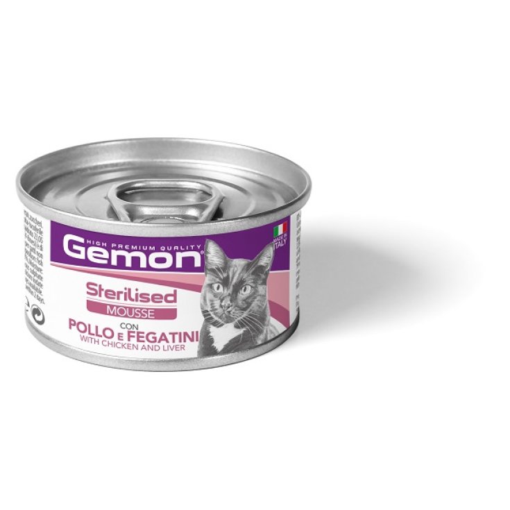 GEMON MOUSSE STERILISED POLLO