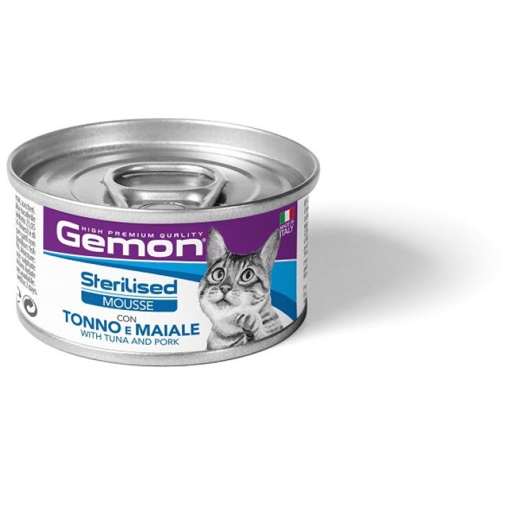 GEMON MOUSSE STERILISED TONNO