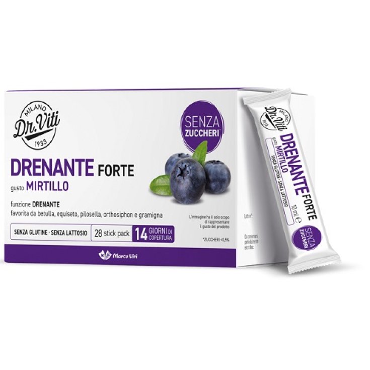 Drenante Forte Mirtillo Dr.Viti 28 Stick